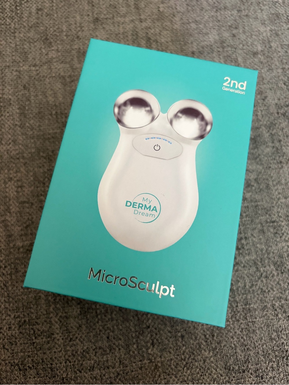 My Derma Dream - MicroSculpt 2nd Generation Facial Toning Device - White, NIB